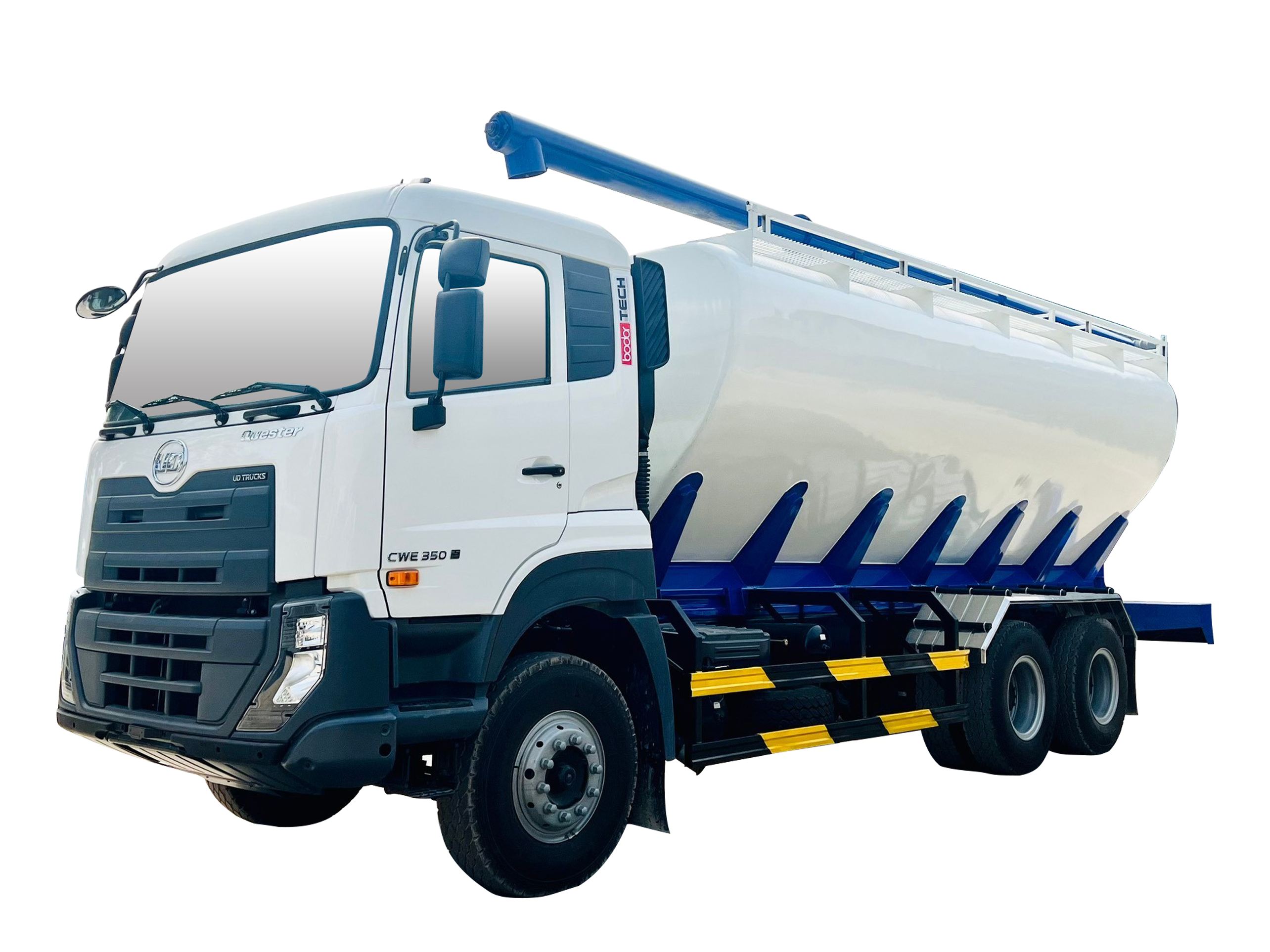 XE BỒN CHỞ CÁM 20 KHỐI UD TRUCKS CWE 350 WB4600 BDR